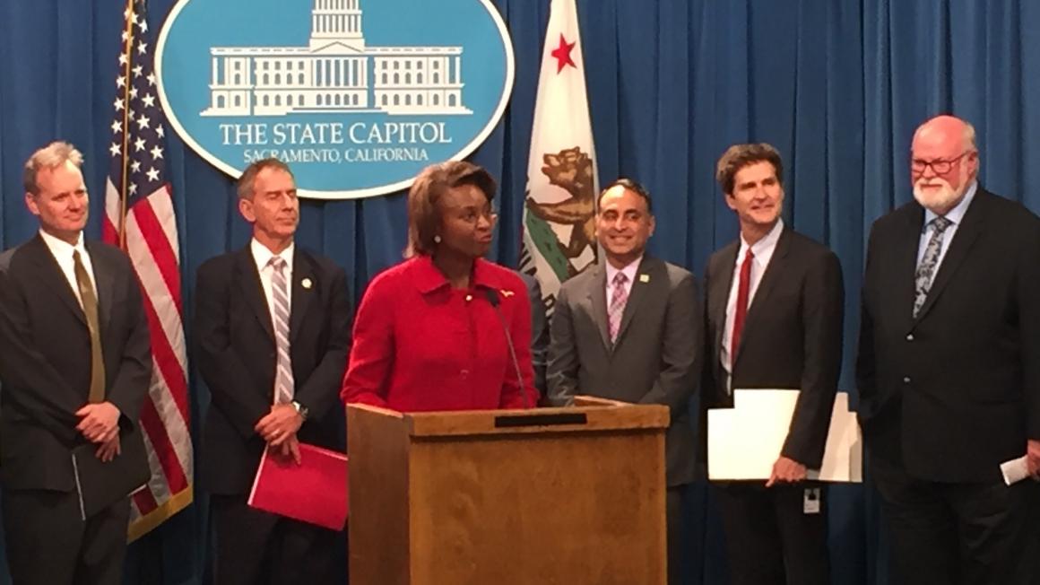 Senate Bill 1 press conference
