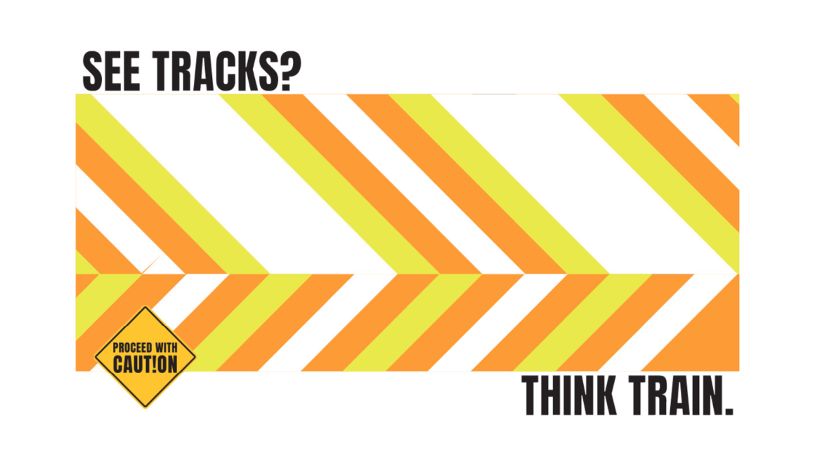 See Tracks? Think Train. 