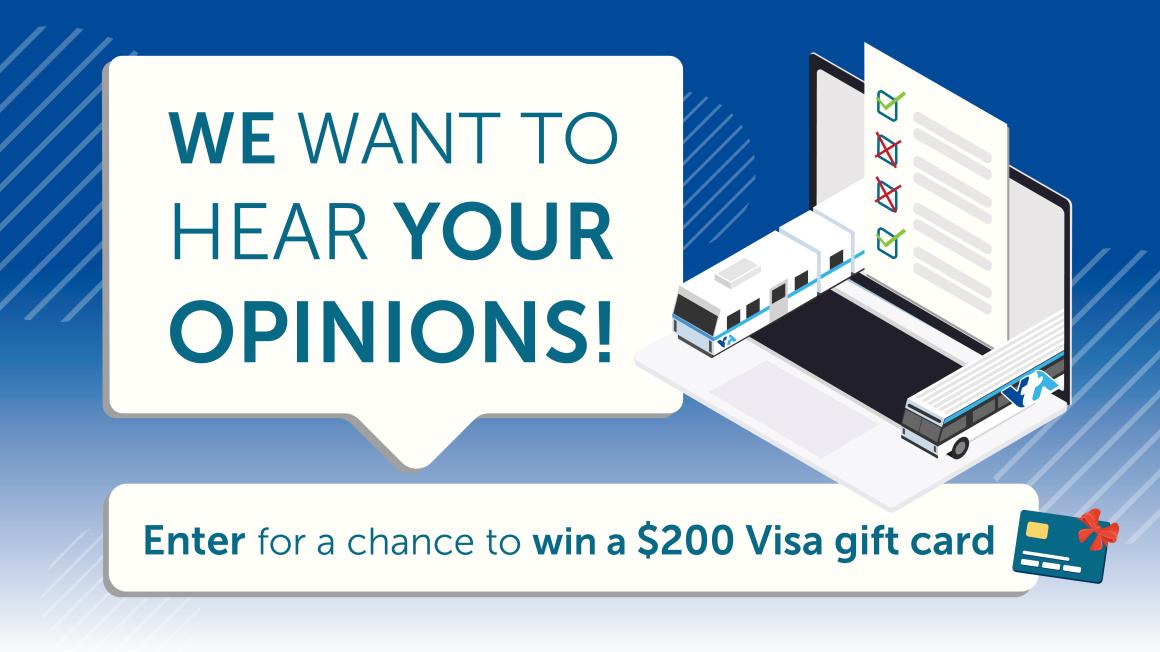 we want to hear your opinion image