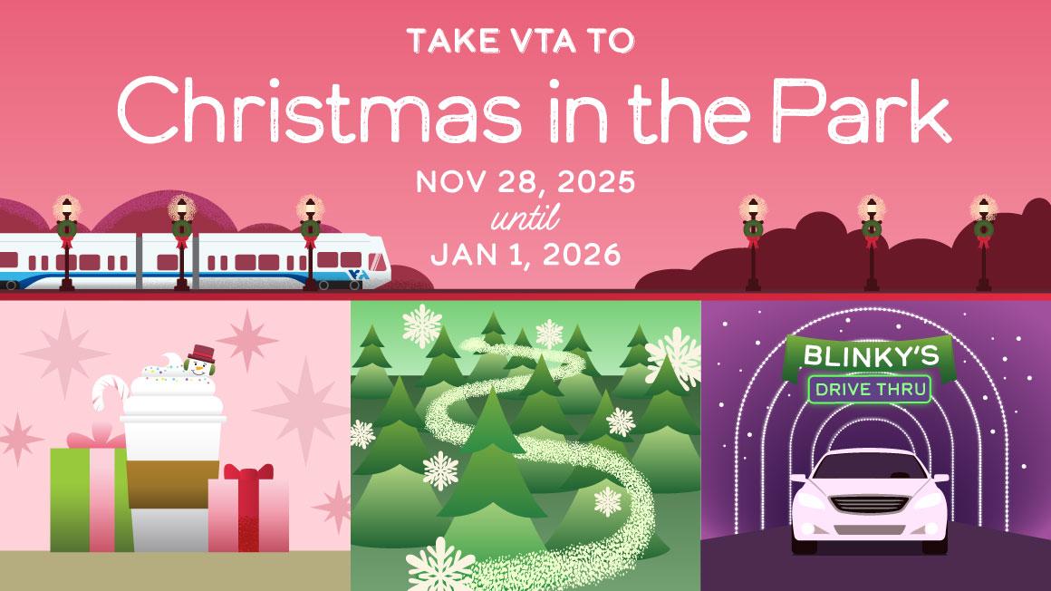Take VTA to Christmas in the Park