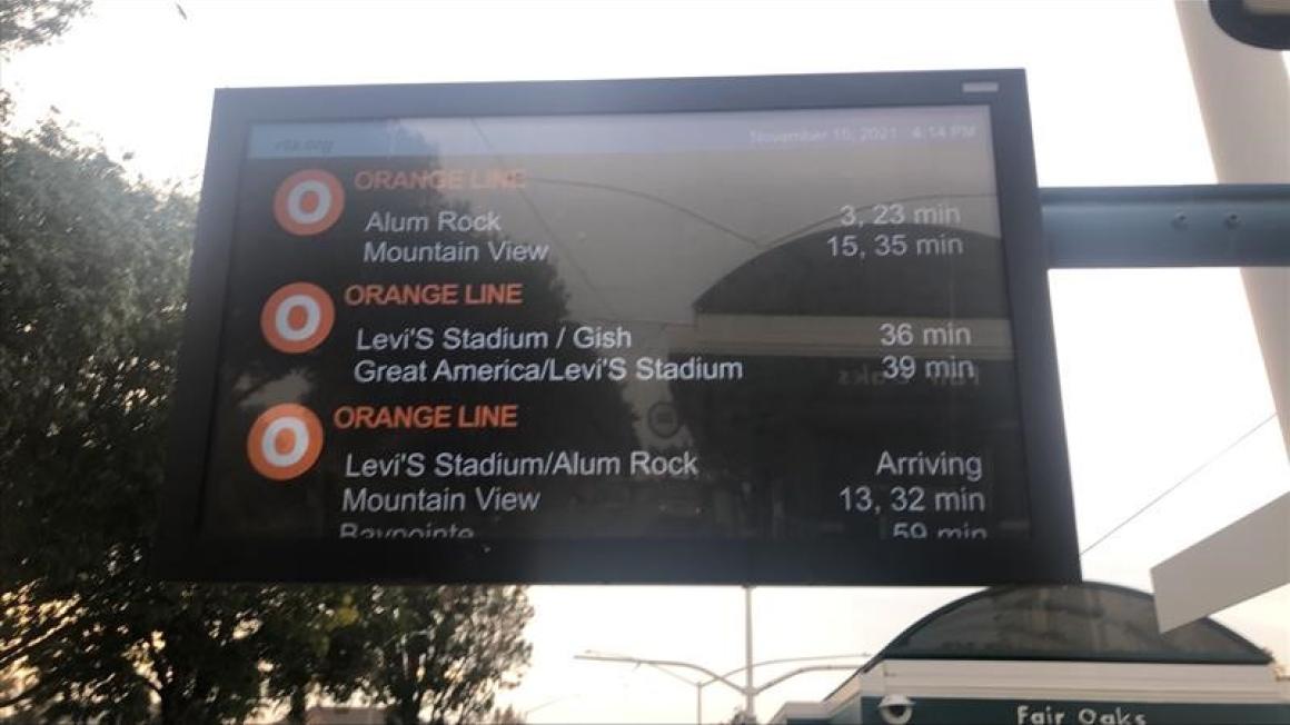Passenger information monitor