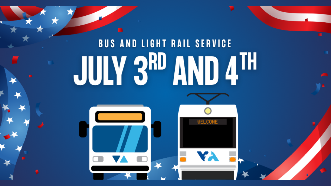clipart image of a vta bus and a light rail vehicle