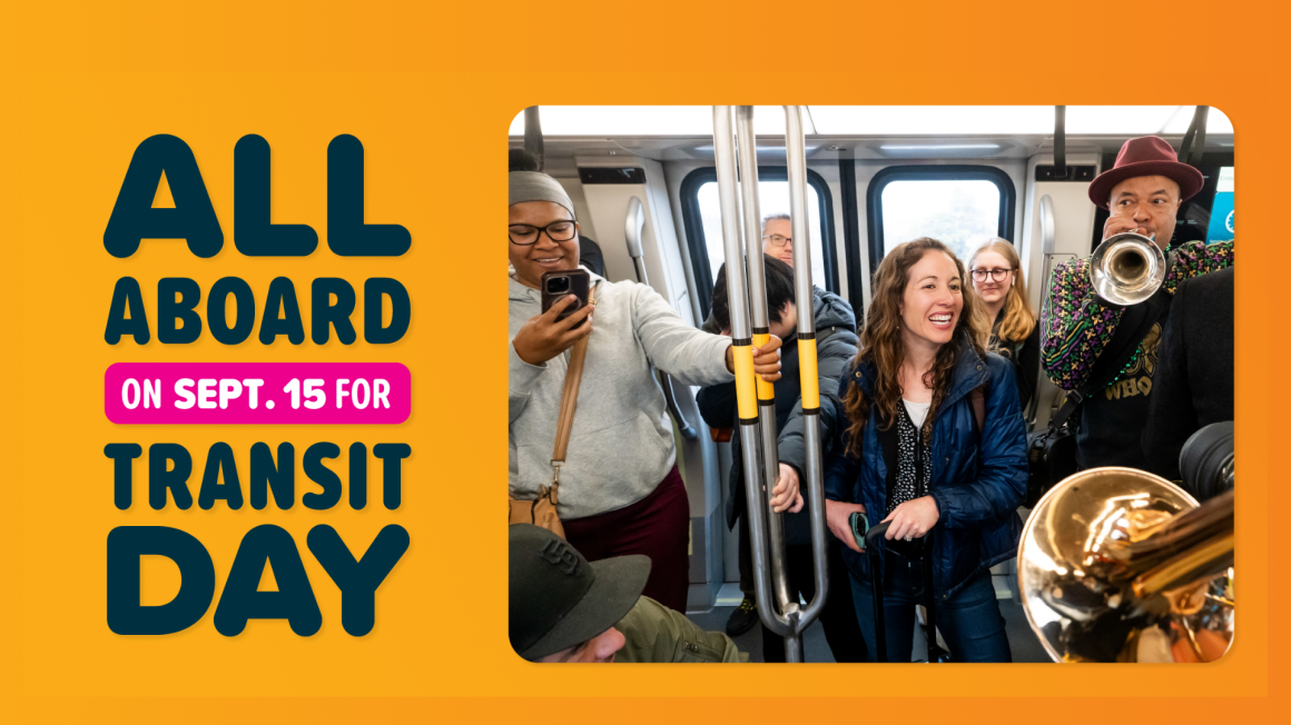 All Aboard Transit Day on September 15