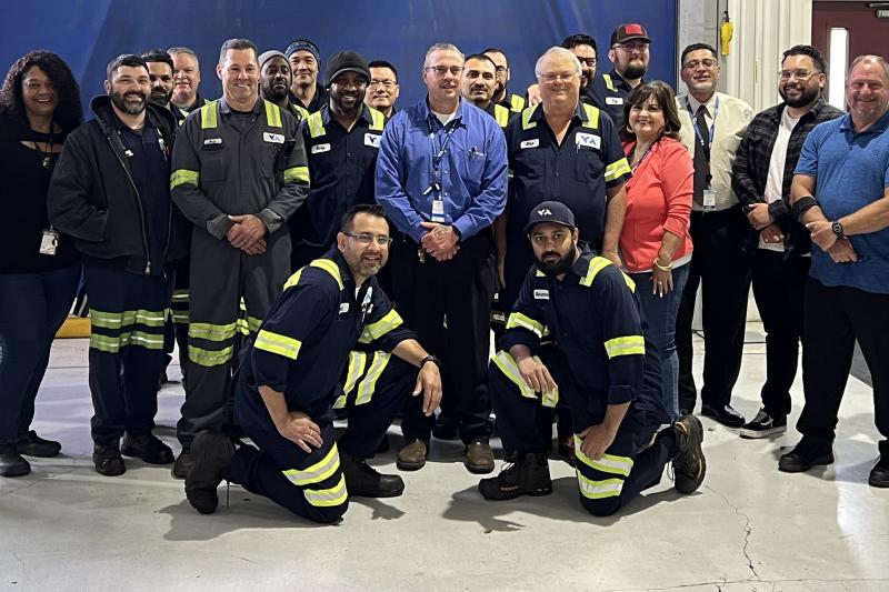 group of employees from North Yard