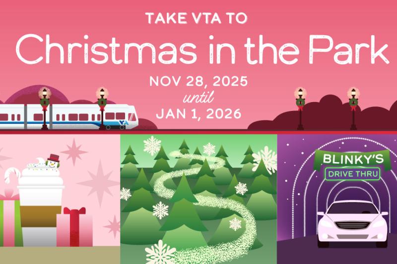 Take VTA to Christmas in the Park