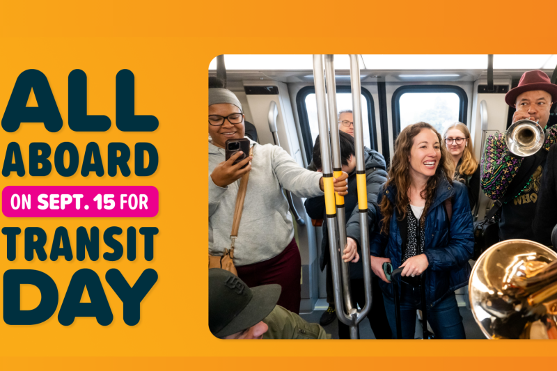 All Aboard Transit Day on September 15