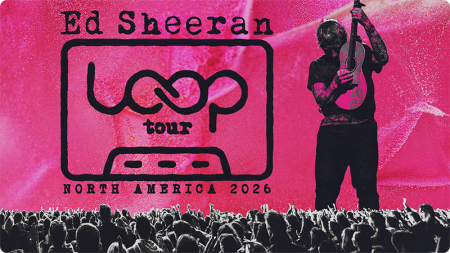 Ed Sheeran Loop concert infographic at Levi's Stadium