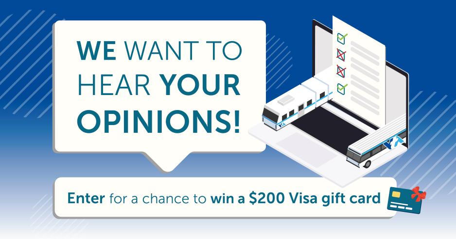 we want to hear your opinion image