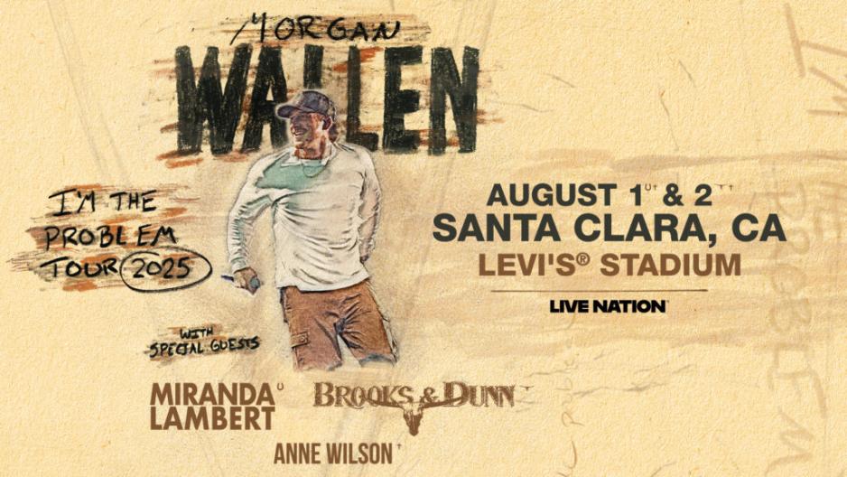 Morgan Wallen Levi's Stadium Flyer