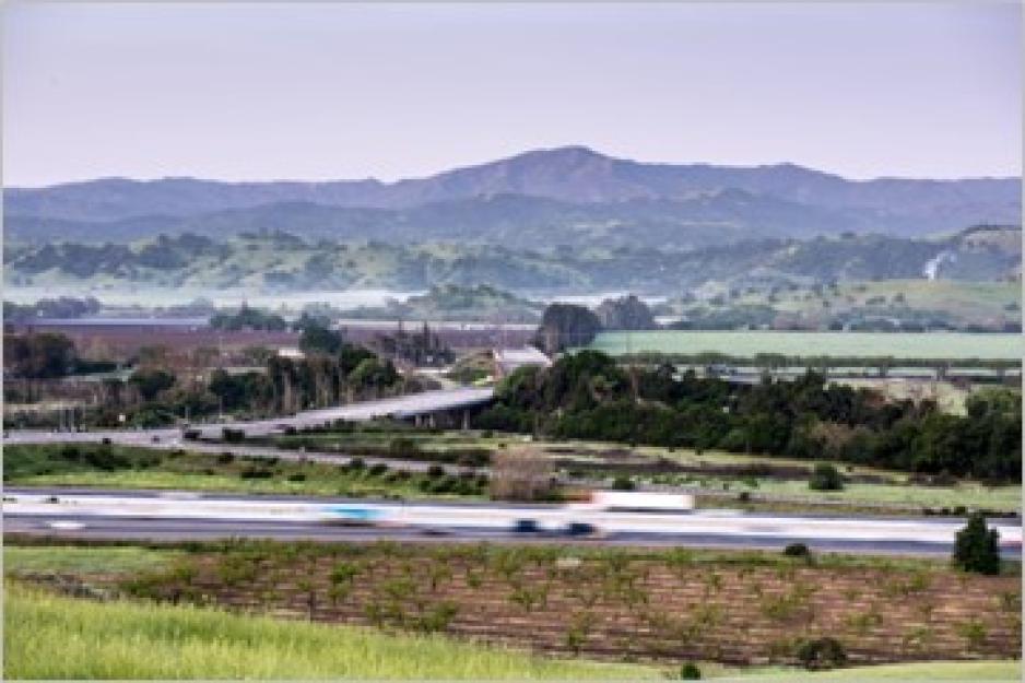 Wildlife attempting to cross Coyote Valley face the triple barrier of Monterey Road, U.S. Highway 101 and the railway. Photo: Andrea Laue/POST