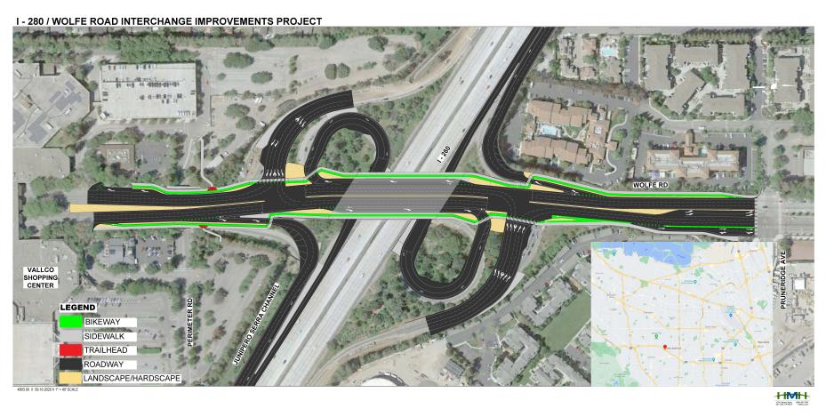 I-280/Wolfe Road Interchange (Final Design Exhibit) 