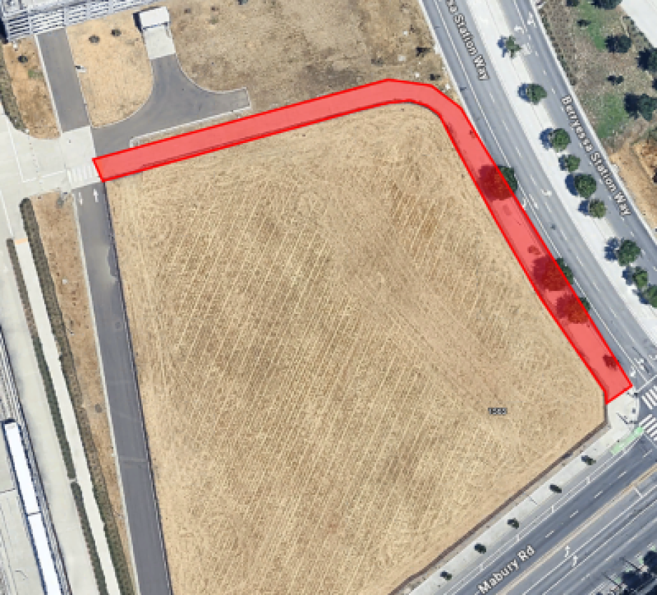 Berryessa TOD Sidewalk Closure Map