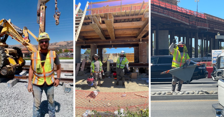 Operating engineer, electricians, and traffic crew