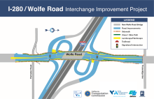 	I-280-WolfeRd (Final Design Map)